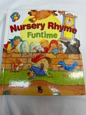 Nursery Rhyme Funtime Childrens Book With Pull Tabs & Interactive Features